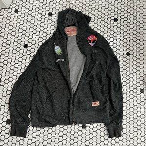 BKE patched hoodie size medium